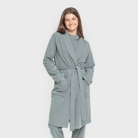 Bata canalé Raya ancha lisa batas-mujer