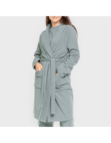 Bata canalé Raya ancha lisa batas-mujer