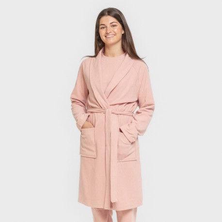 Bata canalé Raya ancha lisa batas-mujer