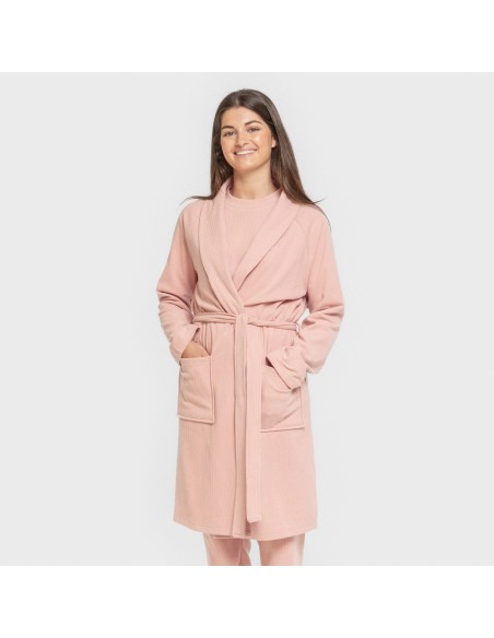 Bata canalé Raya ancha lisa batas-mujer
