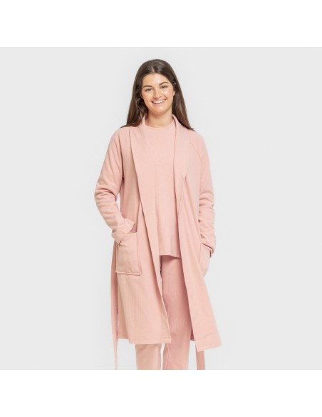 Bata canalé Raya ancha lisa batas-mujer