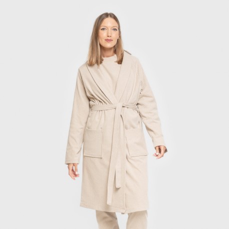 Bata canalé Raya ancha lisa batas-mujer