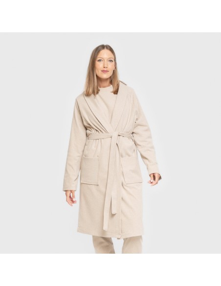 Bata canalé Raya ancha lisa batas-mujer