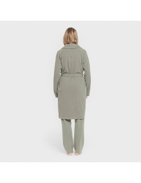Bata canalé Raya ancha lisa batas-mujer