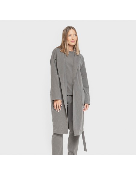 Bata canalé Raya ancha lisa batas-mujer