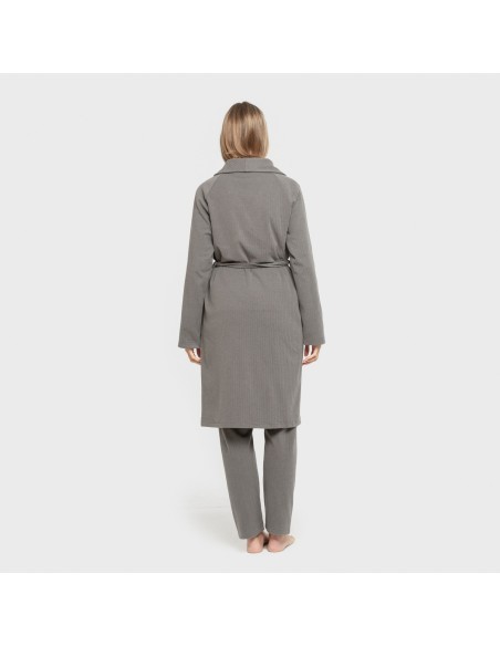 Bata canalé Raya ancha lisa batas-mujer