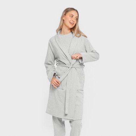 Bata canalé Raya ancha lisa batas-mujer