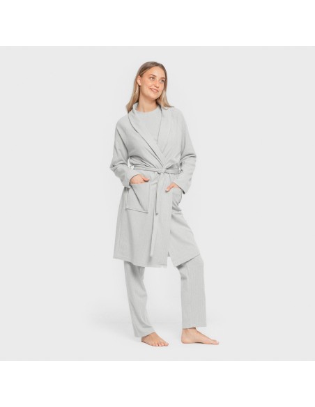 Bata canalé Raya ancha lisa batas-mujer
