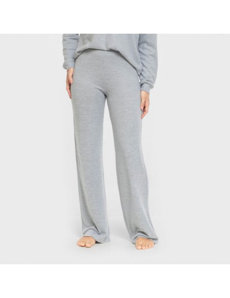 Pijama angorina liso pijamas-largos-de-mujer