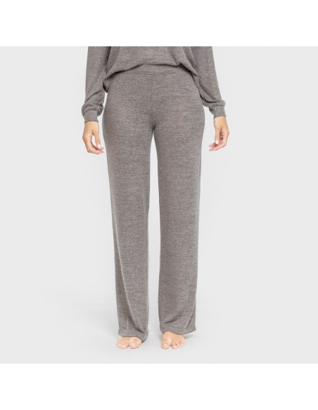 Pijama angorina liso pijamas-largos-de-mujer