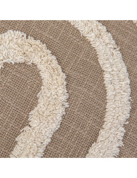 Cojín cuadrante algodón Drus 45x45 - funda + relleno cojines-decorativos
