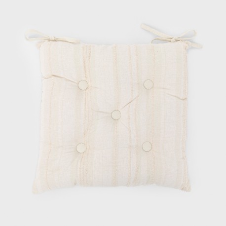 Cojín plancheta Raya Selva 45x45 - funda + relleno cojines-sillas
