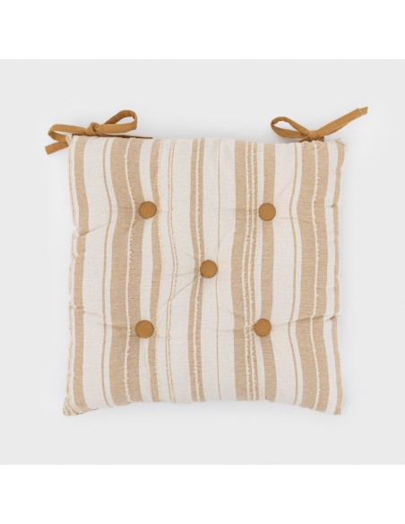 Cojín plancheta Raya Selva 45x45 - funda + relleno cojines-sillas