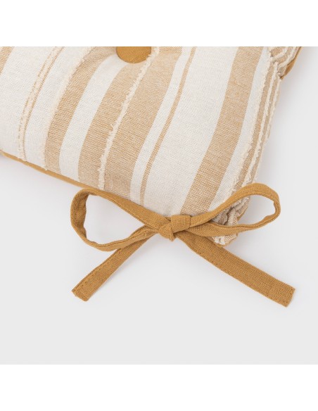 Cojín plancheta Raya Selva 45x45 - funda + relleno cojines-sillas