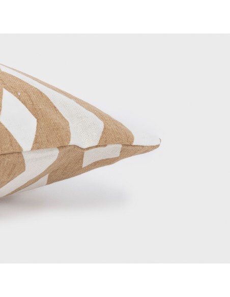 Cojín rectangular antimanchas 30x50  Nela liso - funda + relleno rectangular-estampadas
