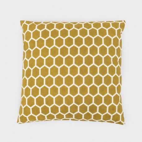Cojín cuadrante antimanchas Nona lima 45x45 - funda + relleno cojines-decorativos-estampados