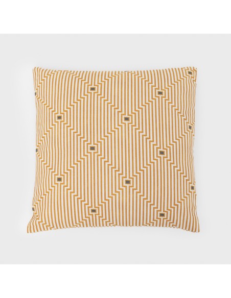 Cojín cuadrante antimanchas Summa ocre 45x45 - funda + relleno cojines-decorativos-estampados