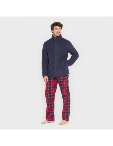 Sudadera sherpa hombre lisa sudaderas-hombre