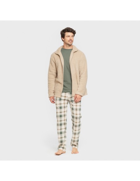 Sudadera sherpa hombre lisa sudaderas-hombre