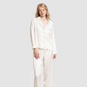 Pijama largo mujer Saten...