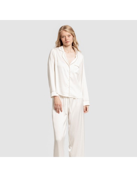 Pijama largo mujer Saten Friday pijamas-largos-de-mujer