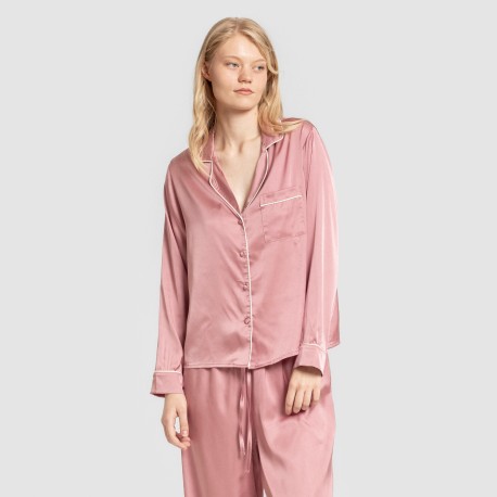 Pijama largo mujer Saten Friday pijamas-largos-de-mujer