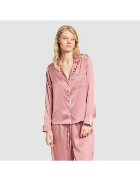 Pijama largo mujer Saten Friday pijamas-largos-de-mujer