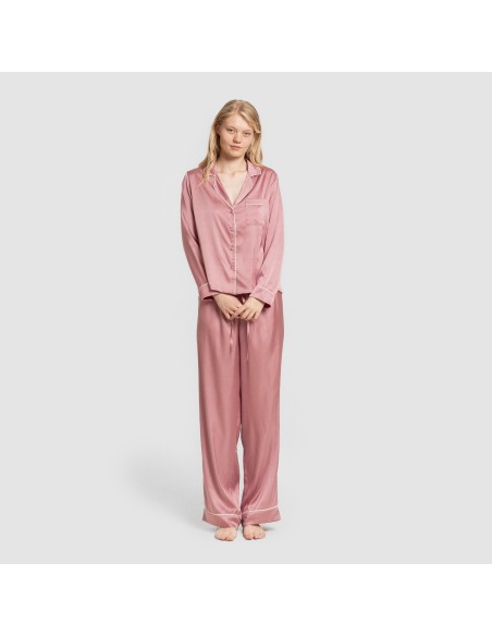 Pijama largo mujer Saten Friday pijamas-largos-de-mujer
