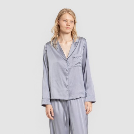 Pijama largo mujer Saten Friday pijamas-largos-de-mujer
