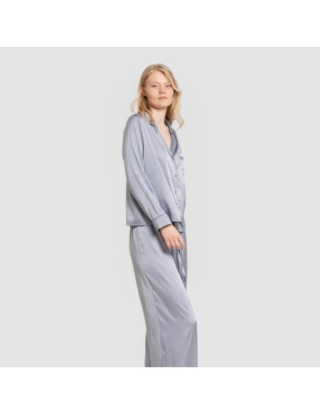 Pijama largo mujer Saten Friday pijamas-largos-de-mujer