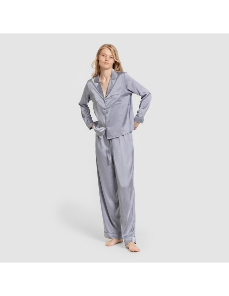 Pijama largo mujer Saten Friday pijamas-largos-de-mujer