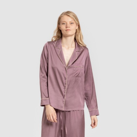 Pijama largo mujer Saten Friday pijamas-largos-de-mujer