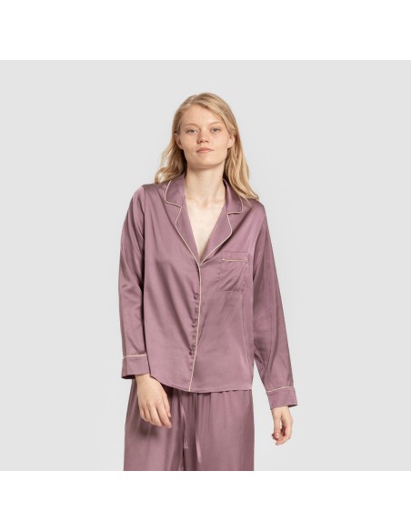 Pijama largo mujer Saten Friday pijamas-largos-de-mujer