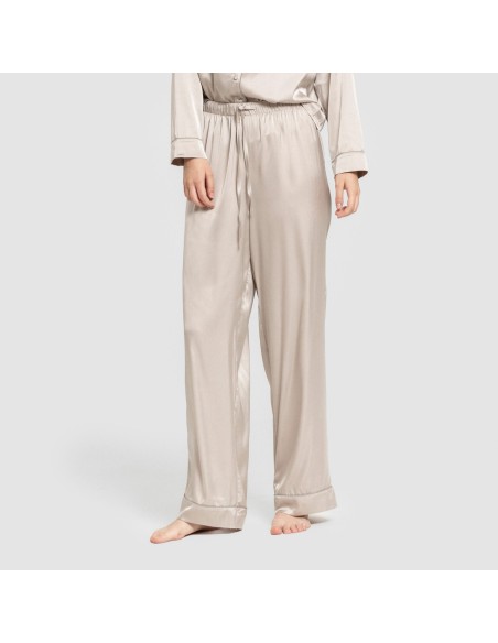 Pijama largo mujer Saten Friday pijamas-largos-de-mujer