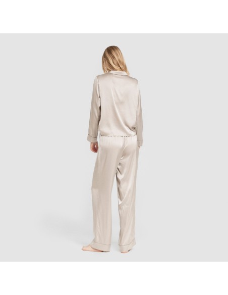 Pijama largo mujer Saten Friday pijamas-largos-de-mujer