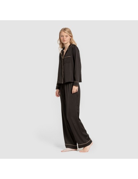 Pijama largo mujer Saten Friday pijamas-largos-de-mujer