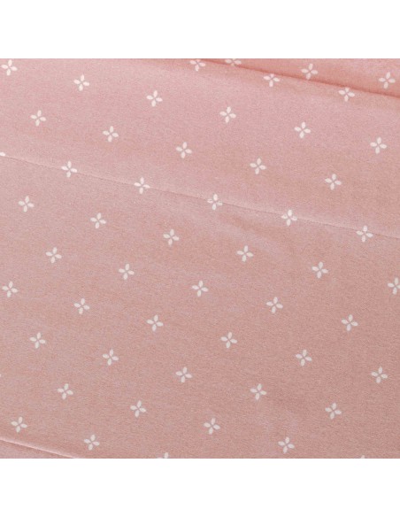 Juego de sábanas franela Perforada rosa keike sabanas-de-franela