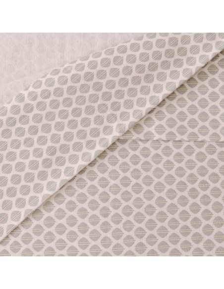 Juego de sábanas franela Dune indigo cuna sabanas-cuna-bebe