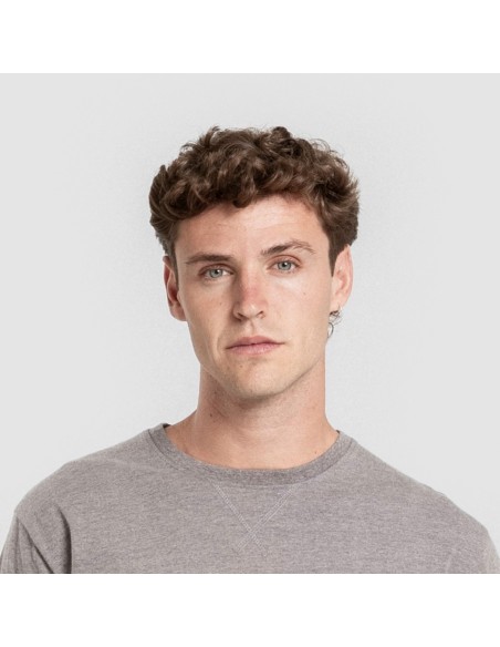 Pijama hombre franela Polo gris pijamas-largos-hombre