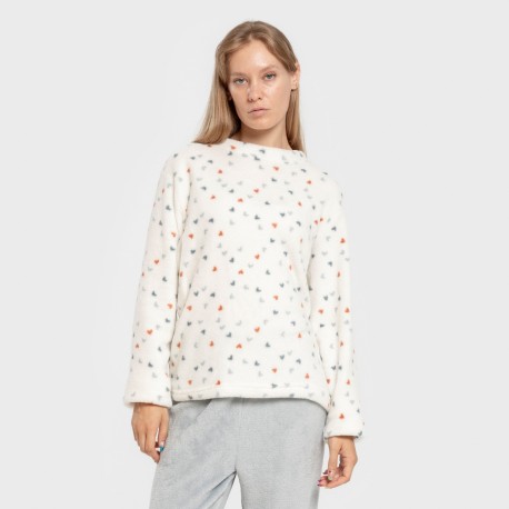 Pijama coral Julie indigo pijamas-de-invierno-de-mujer