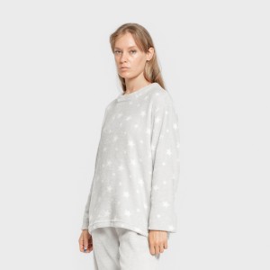 Pijama coral Cosmo gris perla 2