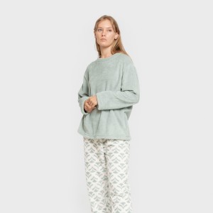 Pijama coral Etea verde... 2