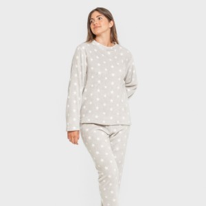 Pijama coral Vitalidad gris... 2