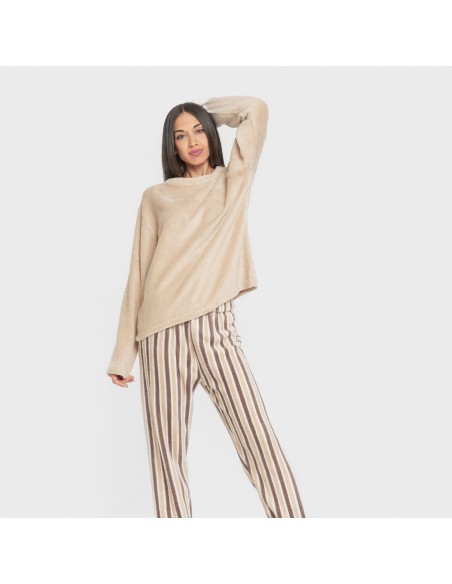Pijama coral Raka Brooke arena pijamas-de-invierno-de-mujer