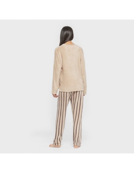 Pijama coral Raka Brooke arena pijamas-de-invierno-de-mujer