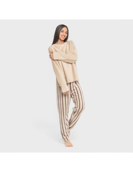 Pijama coral Raka Brooke arena pijamas-de-invierno-de-mujer
