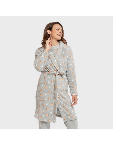 Bata coral Tatini indigo batas-mujer