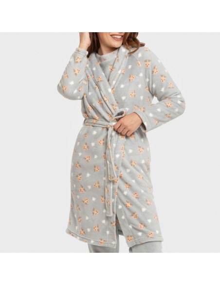 Bata coral Tatini indigo batas-mujer