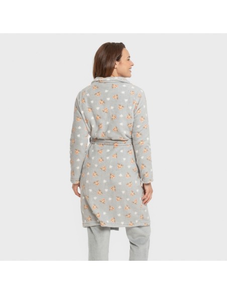 Bata coral Tatini indigo batas-mujer