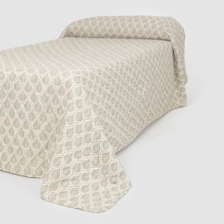 Colcha bouti Charleston verde colcha-bouti